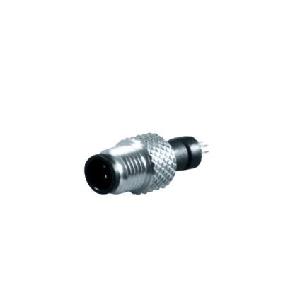 Male cable connector movlded M5x0.5